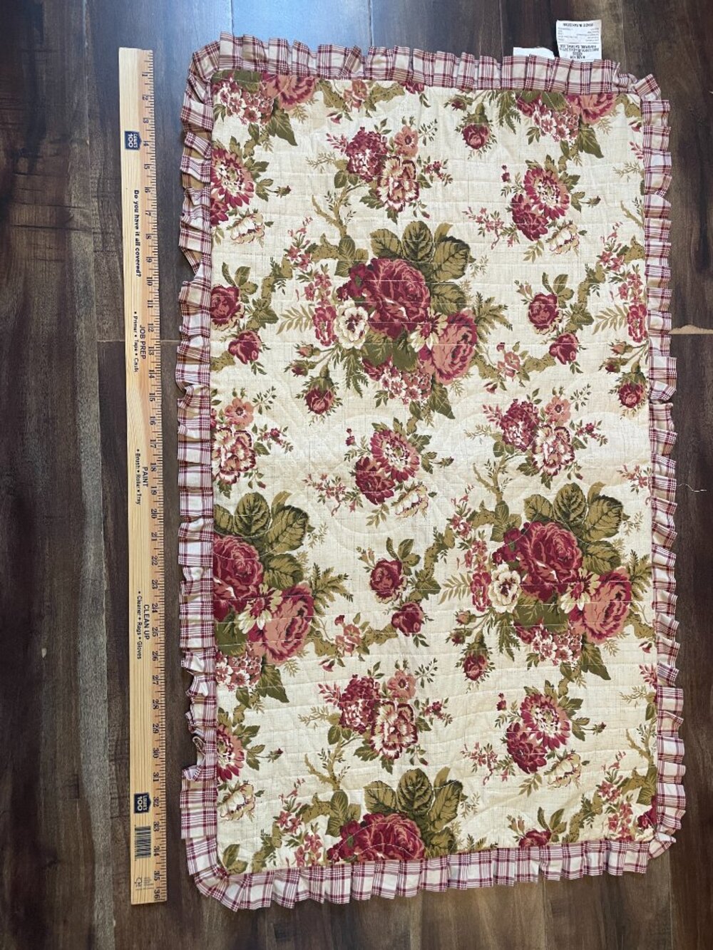 Waverly Norfolk Rose Extra Large Pillow Cover/Sham